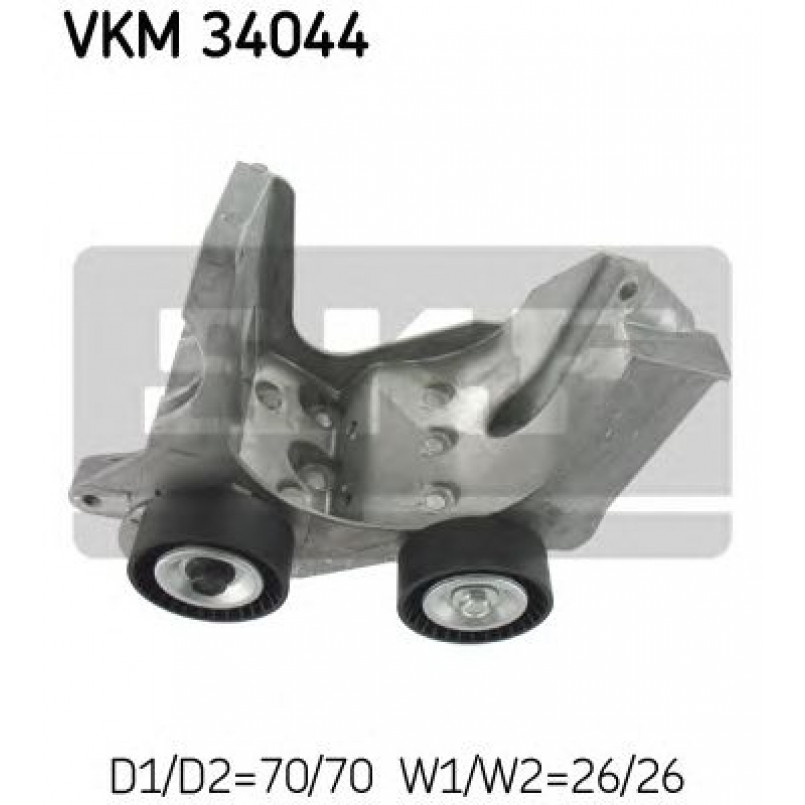 VKM 34044 SKF Натягувач поліклинового ременя